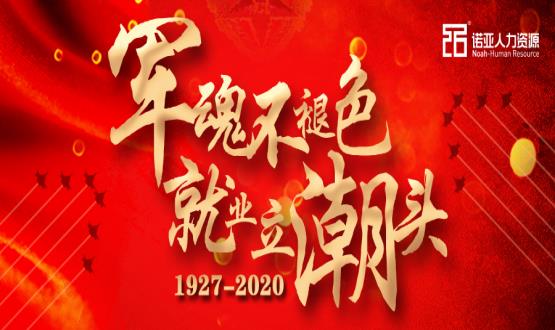 軍魂不褪色，就業(yè)立潮頭！熱烈慶祝中國人民解放軍建軍93周年！